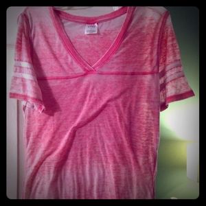 Faded pink tee
